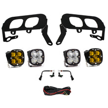Load image into Gallery viewer, Baja Designs 14-15 Silverado 1500 White Fog Pocket Kit - Amber - 447531
