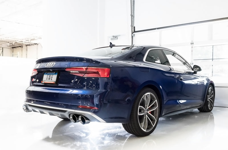 AWE Tuning Audi B9 S5 Coupe SwitchPath Exhaust w/ Chrome Silver Tips (102mm) - 3025-42038