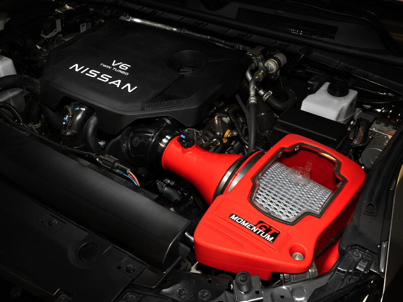 aFe Momentum GT Pro Dry S Cold Air Intake 2025+ Nissan Patrol/Armada V6-3.5L (tt) - Red - 50-70130DR