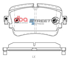 Load image into Gallery viewer, DBA 19-21 Audi A8 Quattro Rear SSEV Street Series Brake Pads - DB15031SSEV