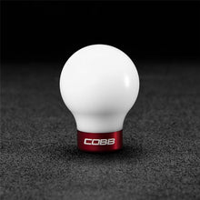 Load image into Gallery viewer, Cobb 08-15 EVO X GSR/MR/MRT White with Red Base Shift Knob - 252350-W-RD