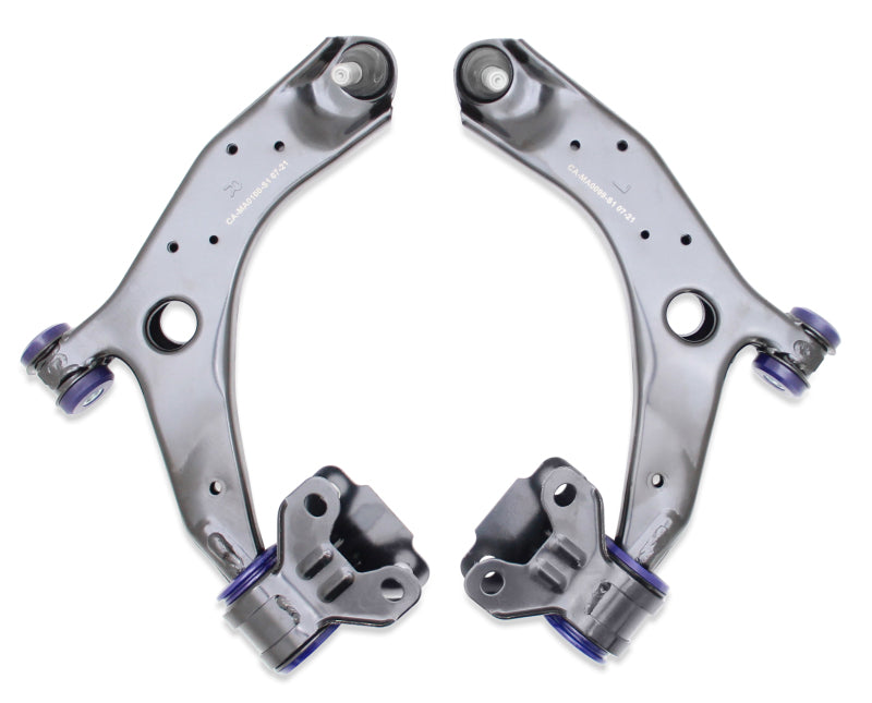 SuperPro 10-14 Mazda3 Front Lower Control Arm Set W/ Sp Bushings - TRC1051