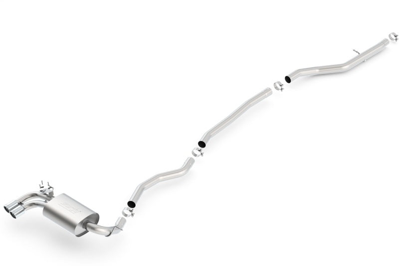 Borla 12-15 BMW 328i Sedan 2.0L AT/MT RWD Dual Left Rear Exit Catback Exhaust - 140509
