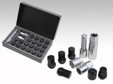 Load image into Gallery viewer, Rays M12x1.25 19mm Hex w/ 2 Piece Double Lock Nut Set - Black - W19DL12125B