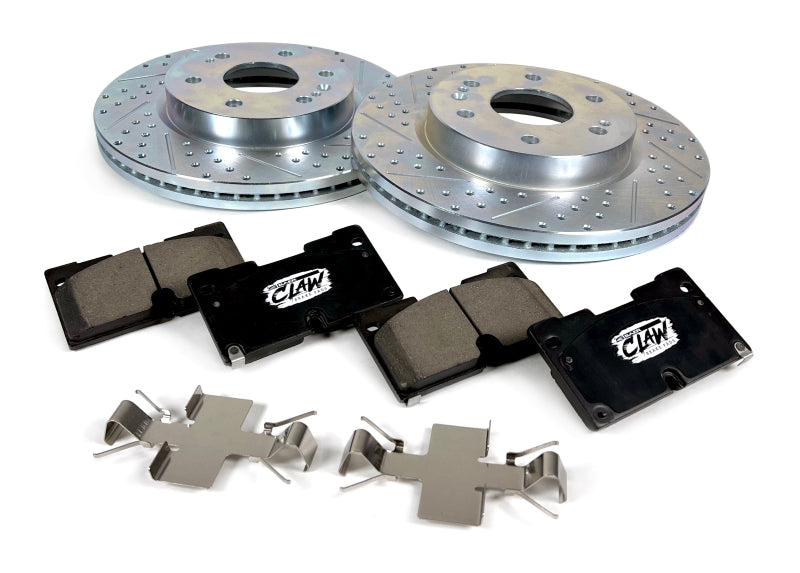 Baer Brakes 19-25 Chevrolet/GMC/Cadillac Applications Claw Rotor & Pad Combo - Front - 73022-2173