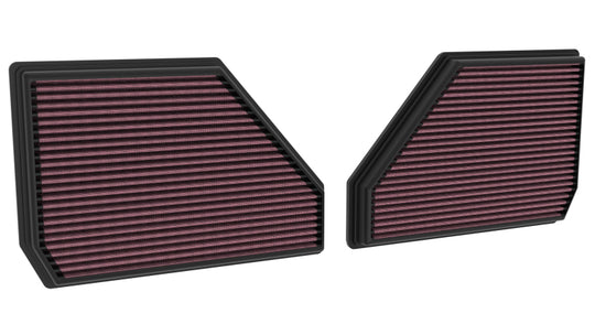 K&N 25+ BMW X5 M V8-4.4L High-Flow Replacement Air Filter - 33-5144