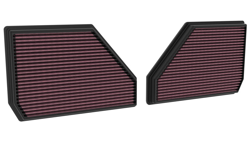 K&N 25+ BMW X5 M V8-4.4L High-Flow Replacement Air Filter - 33-5144