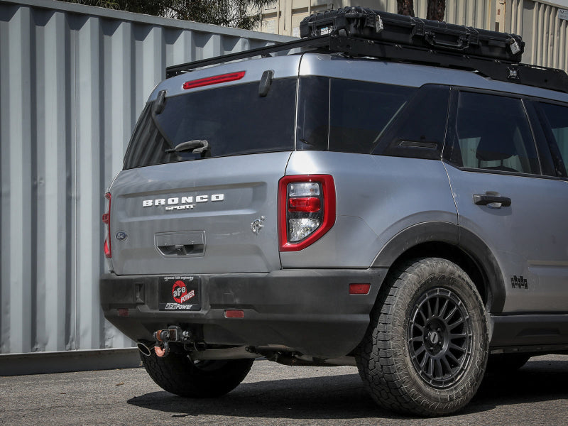aFe Ford Bronco Sport 21-22 L3-1.5L (t)/L4-2.0L (t) Vulcan Axle-Back Exhaust System- Polished Tips - 49-33141-P