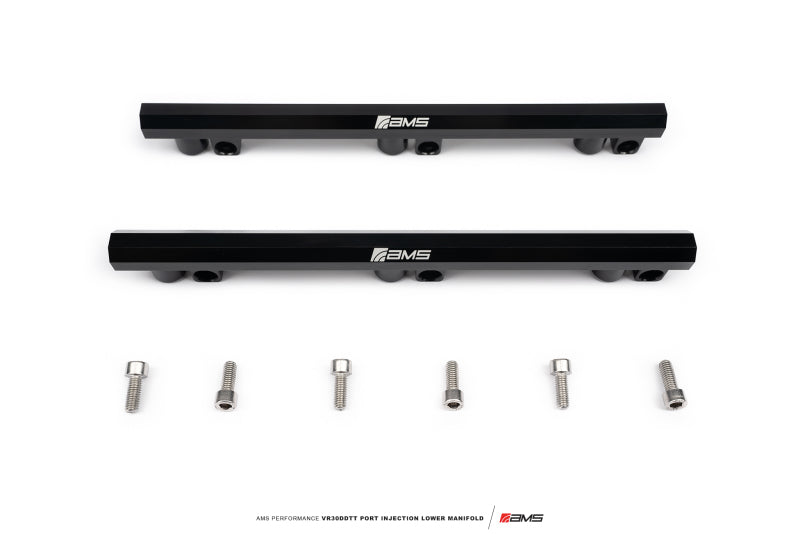 AMS Performance Infiniti Q50/Q60 Port Injection Lower Manifold - Black - ALP.28.08.0002-1