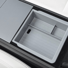 Load image into Gallery viewer, Double-Layer Center Armrest Storage Box for Model 3 Highland/Y Juniper | 3 Colors