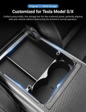 Load image into Gallery viewer, Center Console Armrest Storage Box for Tesla Model S/X
