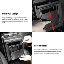 Load image into Gallery viewer, Hidden Center Console Organizer For Tesla Model 3 / Y