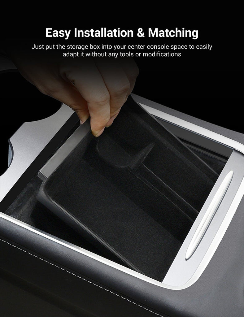 TESERY Center Console Tray for Model 3 & Model Y