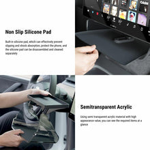 Load image into Gallery viewer, Center Console Organizer Under Screen Storage for Tesla Model 3 &amp; Model Y