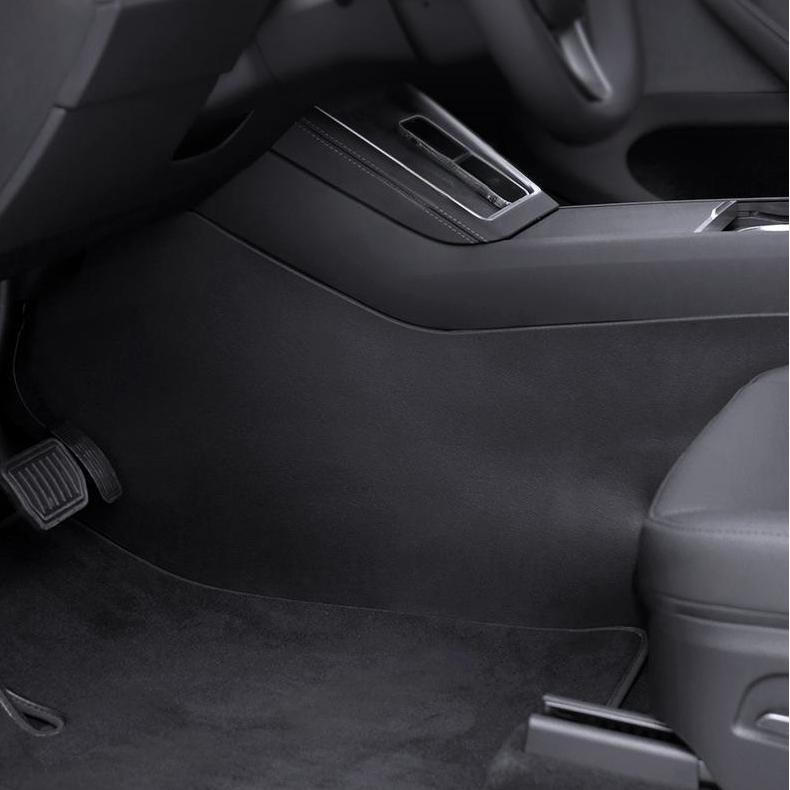 Center Console Side Anti-Kick Mats for Model Y Juniper (2PCS, LHD)
