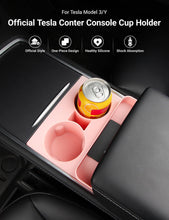 Load image into Gallery viewer, Center Console Silicone Cup Holder For Tesla Model 3/Y