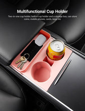 Load image into Gallery viewer, Center Console Silicone Cup Holder For Tesla Model 3/Y