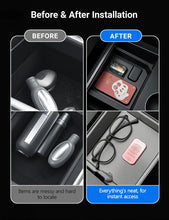 Load image into Gallery viewer, Center Console Tray Armrest Organizer for Model 3 Highland / Model Y Juniper