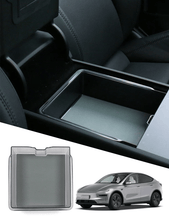 Load image into Gallery viewer, Center Console Tray Armrest Organizer for Model 3 Highland / Model Y Juniper