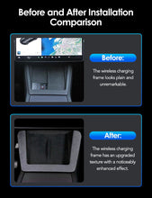 Load image into Gallery viewer, Center Console Wireless Charger Cover Trim for Model 3 Highland &amp; Model Y Juniper