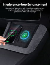Load image into Gallery viewer, Center Console Wireless Charger Cover Trim for Model 3 Highland &amp; Model Y Juniper