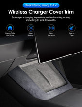 Load image into Gallery viewer, Center Console Wireless Charger Cover Trim for Model 3 Highland &amp; Model Y Juniper