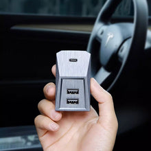 Load image into Gallery viewer, 4-Port USB Hub for Model 3 Highland / Model Y Juniper| Center Console