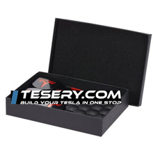 Load image into Gallery viewer, Wheel Center Cap Kit with Puller for Model 3/Y/S/X | 4 Hub Caps + 20 Lug Nut Covers