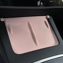Load image into Gallery viewer, Silicone Wireless Charging Pad for Model 3/Y | Anti-Slip | 4 Colors | Waterproof