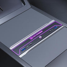 Load image into Gallery viewer, USB Hub for Model 3 Highland &amp; Model Y Juniper | 7-Mode Ambient Light | Fast Charging