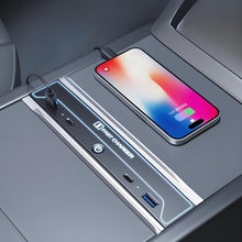 Load image into Gallery viewer, USB Hub for Model 3 Highland &amp; Model Y Juniper | 7-Mode Ambient Light | Fast Charging