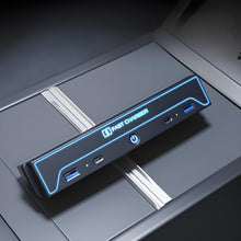 Load image into Gallery viewer, USB Hub for Model 3 Highland &amp; Model Y Juniper | 7-Mode Ambient Light | Fast Charging