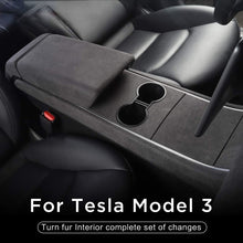 Load image into Gallery viewer, Alcantara Central Control Panel Sticker for Tesla Model 3 (17-20)