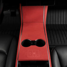 Load image into Gallery viewer, Alcantara Central Control Panel Sticker for Tesla Model 3 (17-20)