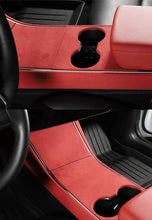 Load image into Gallery viewer, Alcantara Central Control Panel Sticker for Tesla Model 3 (17-20)