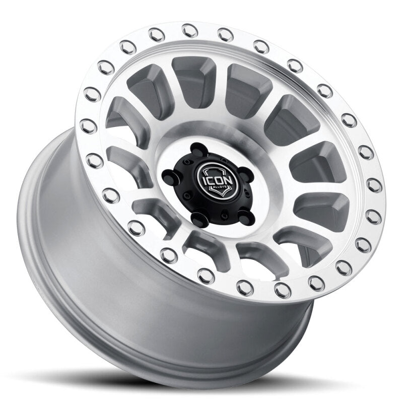 ICON Hulse 18x9 5x150 25mm Offset 6in BS Silver Machined - 8018905560SM