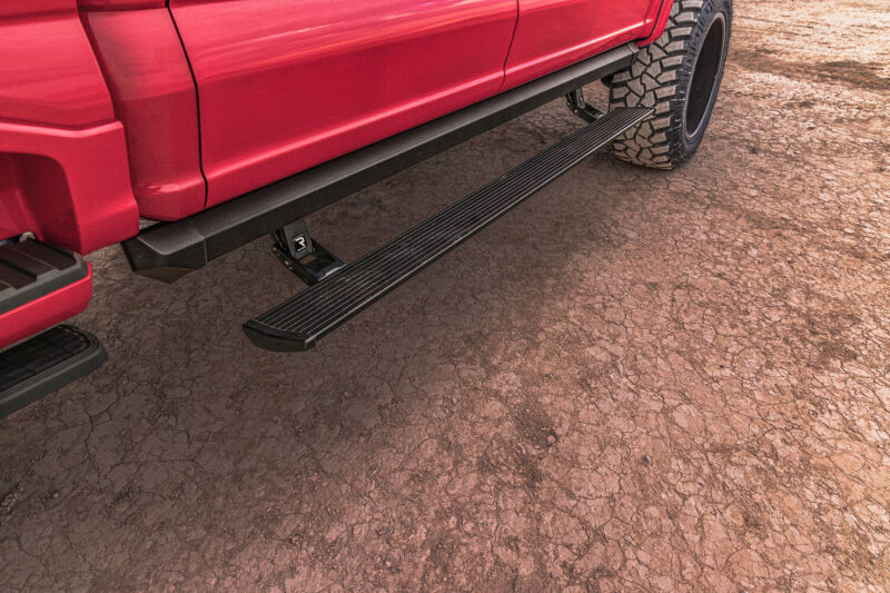 AMP Research 2022 Ford F-250/350/450 (250/350 Only Sync 4 Models) Crew Cab PowerStep XL - Black - 77242-01A