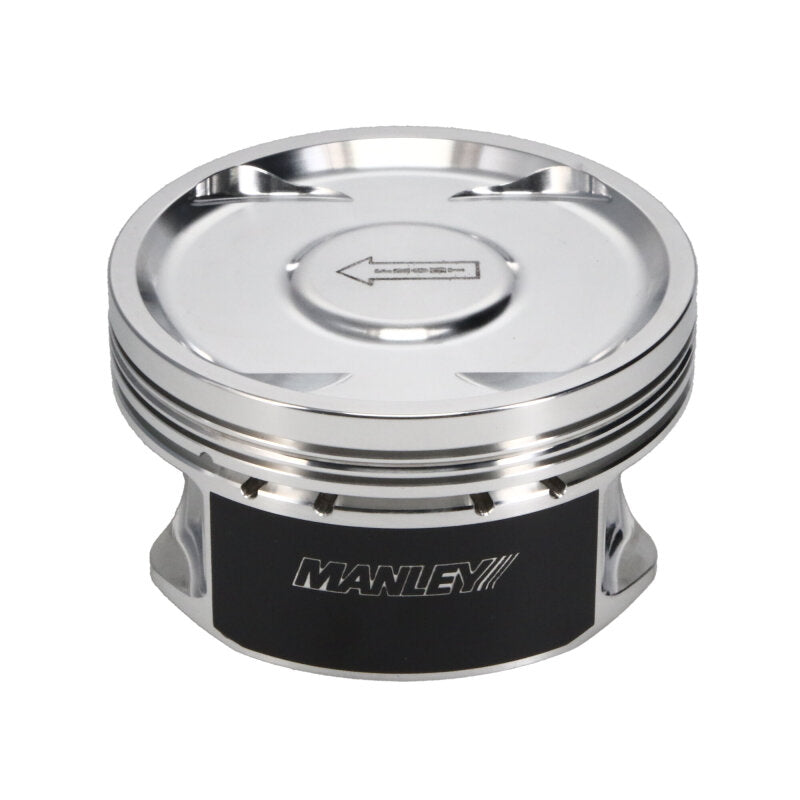 Manley Subaru EJ257 99.75mm +.25mm Bore 8.5:1 Dish Platinum Series Piston Set with Rings - 612202C-4