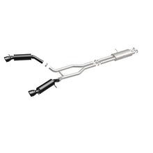 Load image into Gallery viewer, MagnaFlow Cat-Back 15-16 Land Rover Ranger Rover V6 SS 2.5in Dual Split Rear Exit 4.5in Black Tips - 19123
