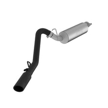 Load image into Gallery viewer, MBRP 2000-2006 Jeep Wrangler (JK) Inline-4 2.5L Inline-6 4.0L Cat Back Single Side - S5500BLK