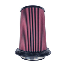 Load image into Gallery viewer, Injen 8-Layer Oiled Cotton Gauze Air Filter 5in Flange ID 8in Base/ 7.9in Height/ 5.3in Inertia Top - X-1116-BR