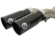 Load image into Gallery viewer, aFe Rebel Series Exhaust SS Front Side Exit CB w/ Black Tips 10-14 Ford F150 Ecoboost V8 6.2L - 49-43071-B