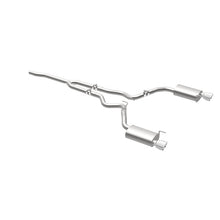 Load image into Gallery viewer, MagnaFlow Cat Back, SS, 2.5in, Street, Dual Split Polished 4.5in Tips 2015 Ford Mustang Ecoboost - 19097