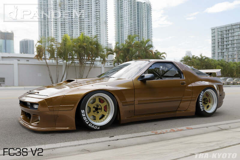 GReddy Pandem 85-92 Mazda RX-7 FC3S Front Bumper from gre17040330 - 17040331