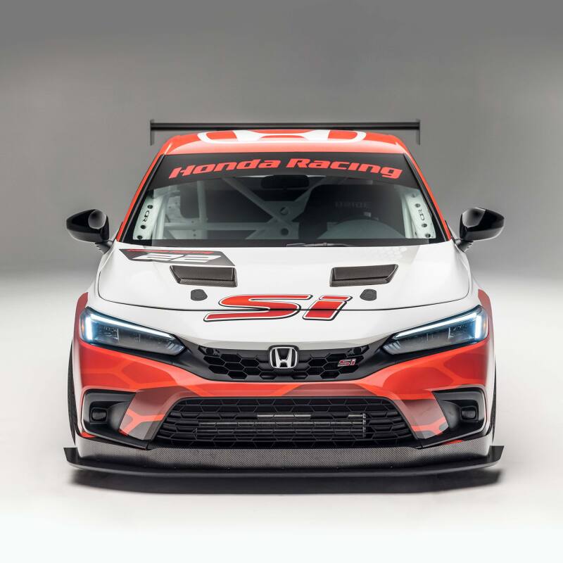 Seibon 2022+ Honda Civic 4Dr THRW-style Carbon Fiber Hood - HD22HDCV4D-THRW