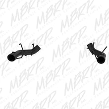 Load image into Gallery viewer, MBRP 2011-2014 Ford Mustang GT 3in Dual Axle Back Muffler Delete - Black - S7203BLK