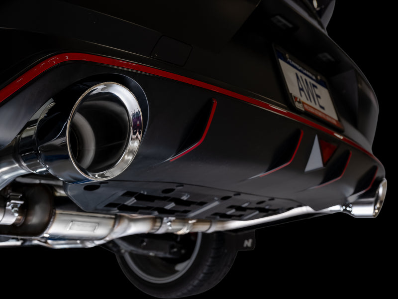 AWE Tuning 22-26 Hyundai Elantra N SwitchPath Cat-Back Exhaust - Chrome Silver Tips - 3025-32237