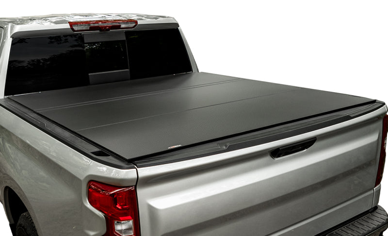 Access 14-18 GM 1500 / 15-19 GM 2500/3500 6ft 6in Bed LOMAX Tri-Fold Cover - Carbon Fiber - B5020039