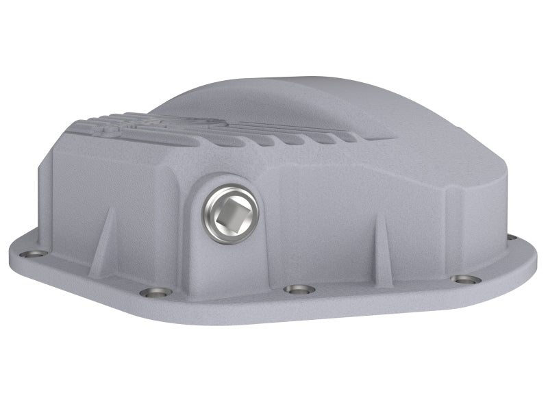 aFe Rear Differential Cover (Raw; Street Series); Dodge Diesel Trucks 94-02 L6-5.9L (td) - 46-70030