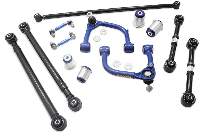 SuperPro 21+ Toyota Land Cruiser 300 Vehicle Performance & Geometry Upgrade Kit- (Front & Rear) - KIT301K